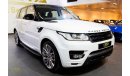 Land Rover Range Rover Sport Supercharged 2014 Range Rover Sport Supercharged, Warranty, Service History, GCC