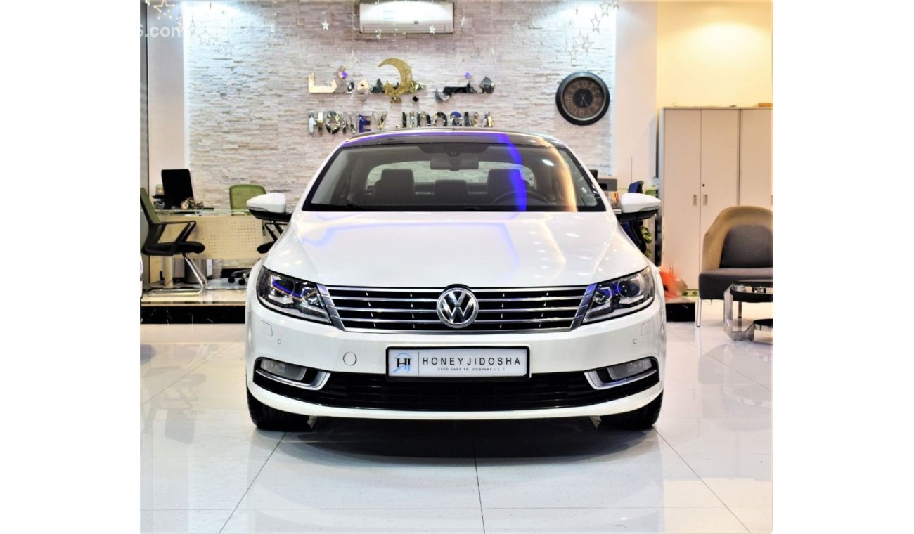 فولكس واجن باسات سي سي AMAZING Volkswagen Passat CC 2013 Model!! in White Color! GCC Specs