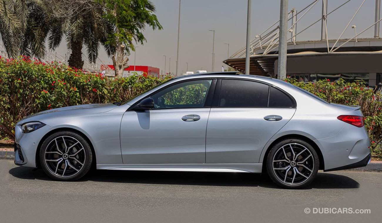 Mercedes-Benz C200 “Baby S-Class” , GCC , 2022 , Night Package , 0Km , W/3 Yrs or 100K Km WNTY (( SPECIAL OFFER ))