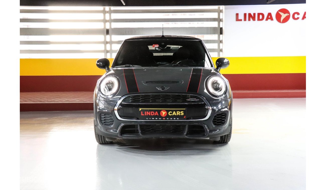 Mini John Cooper Works Cabrio Mini Cooper JCW Convertible 2018 GCC under Agency Warranty with Flexible Down-Payment