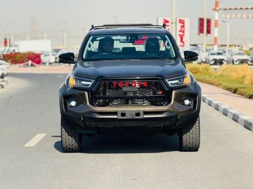 Toyota Hilux 2016 modified 2023 2.8L Diesel Engine 4x4 colour Brown Transmission Automatic Interior.Black leather