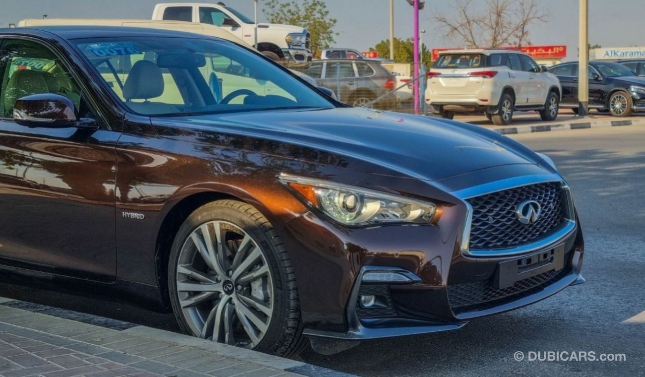 إنفينيتي Q50 Hybrid 2019 | Full Option | GCC | Brand New