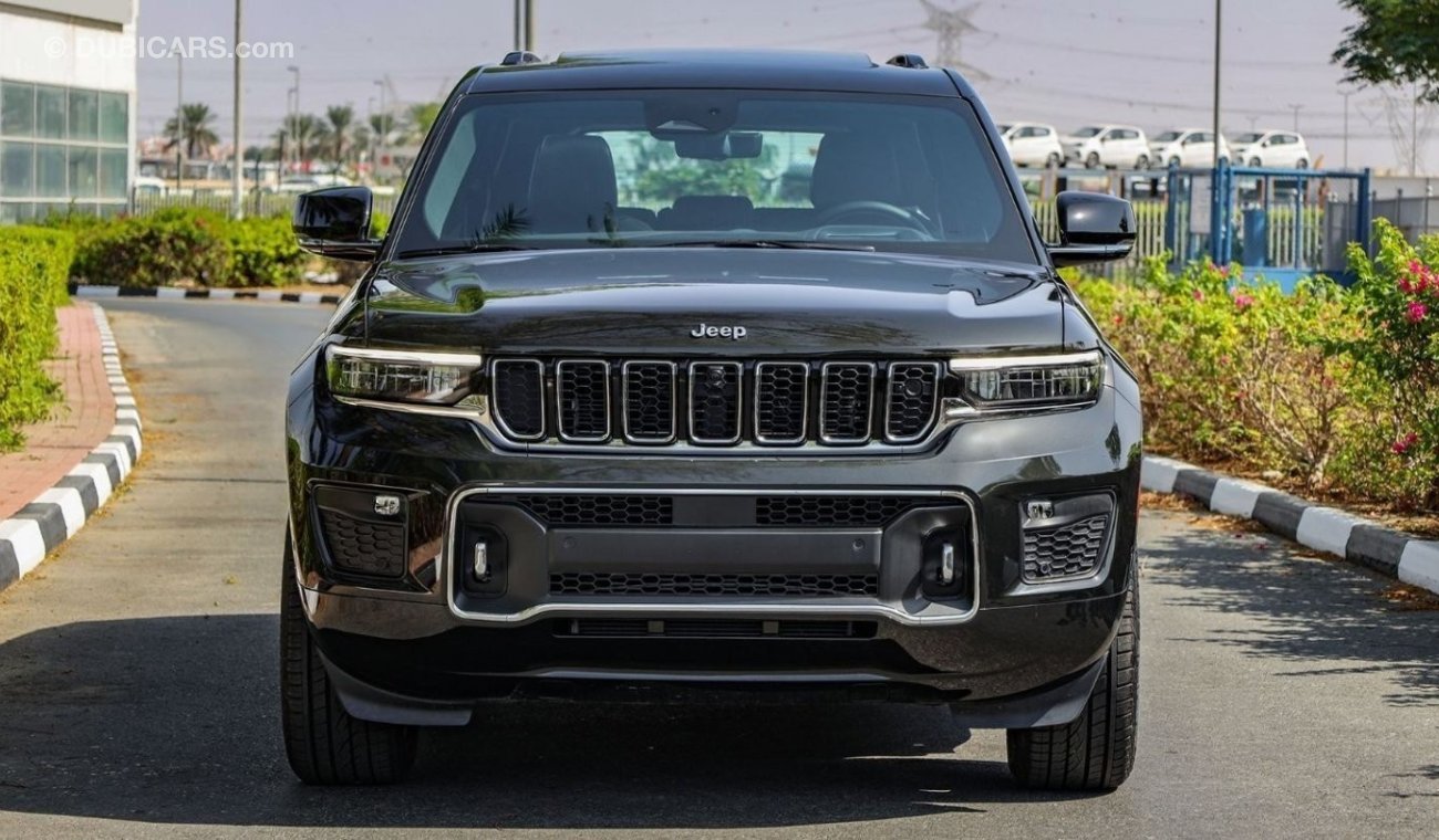 Jeep Grand Cherokee Overland Luxury 3.6L V6 4X4 , Night Vision , 2023 GCC , 0Km , With 3 Yrs or 60K Km WNTY