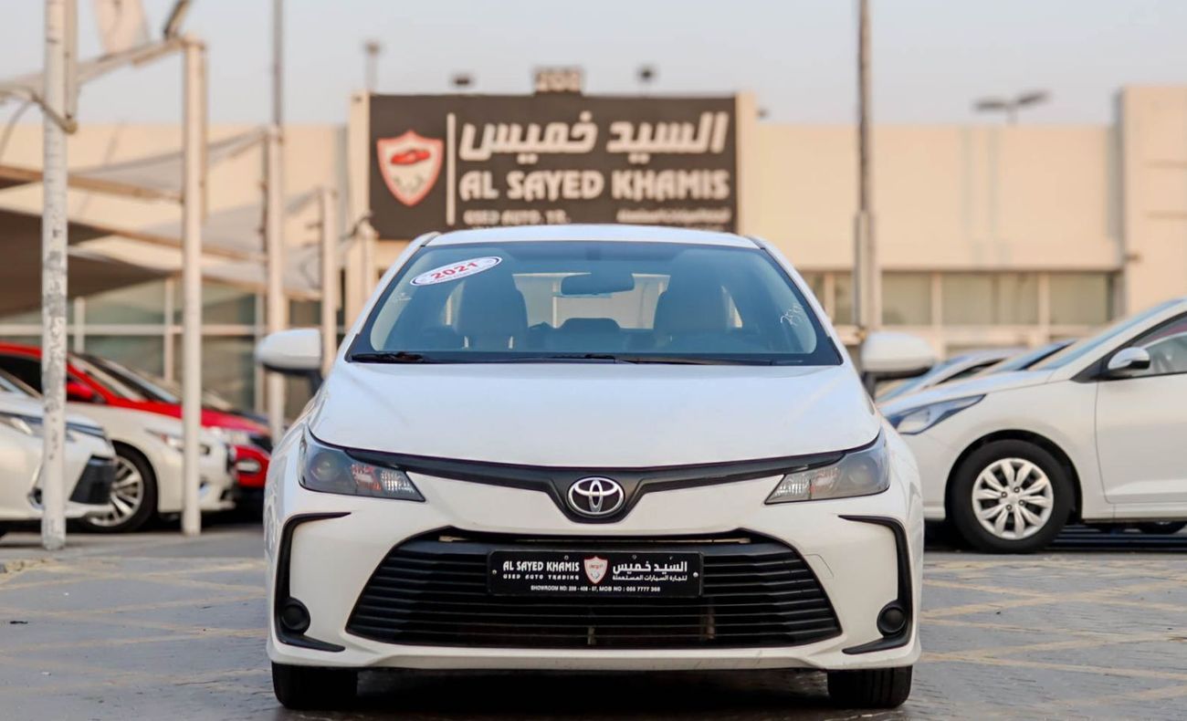 Toyota Corolla XLI 1.6L M/T Toyota Corolla | 1.6 L | 2021 | GCC | Accident-Free | In Excellent Condition | 756 P.M