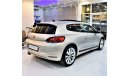 Volkswagen Scirocco ONE HOT HATCH! Volkswagen Scirocco 2013 Model!! in Beige Color! GCC Specs