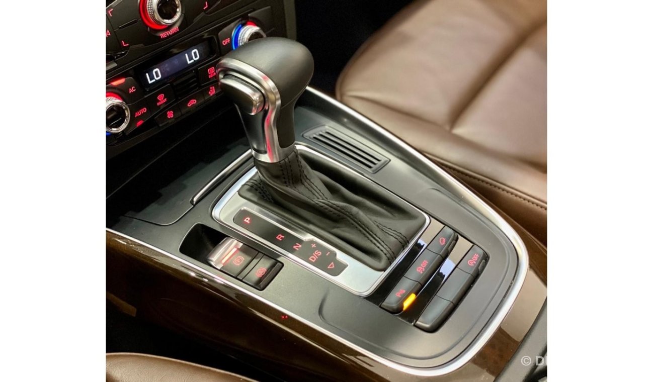 Audi Q5 2015 Audi Q5 S-Line, Full Audi History, Warranty, Service Contract, GCC