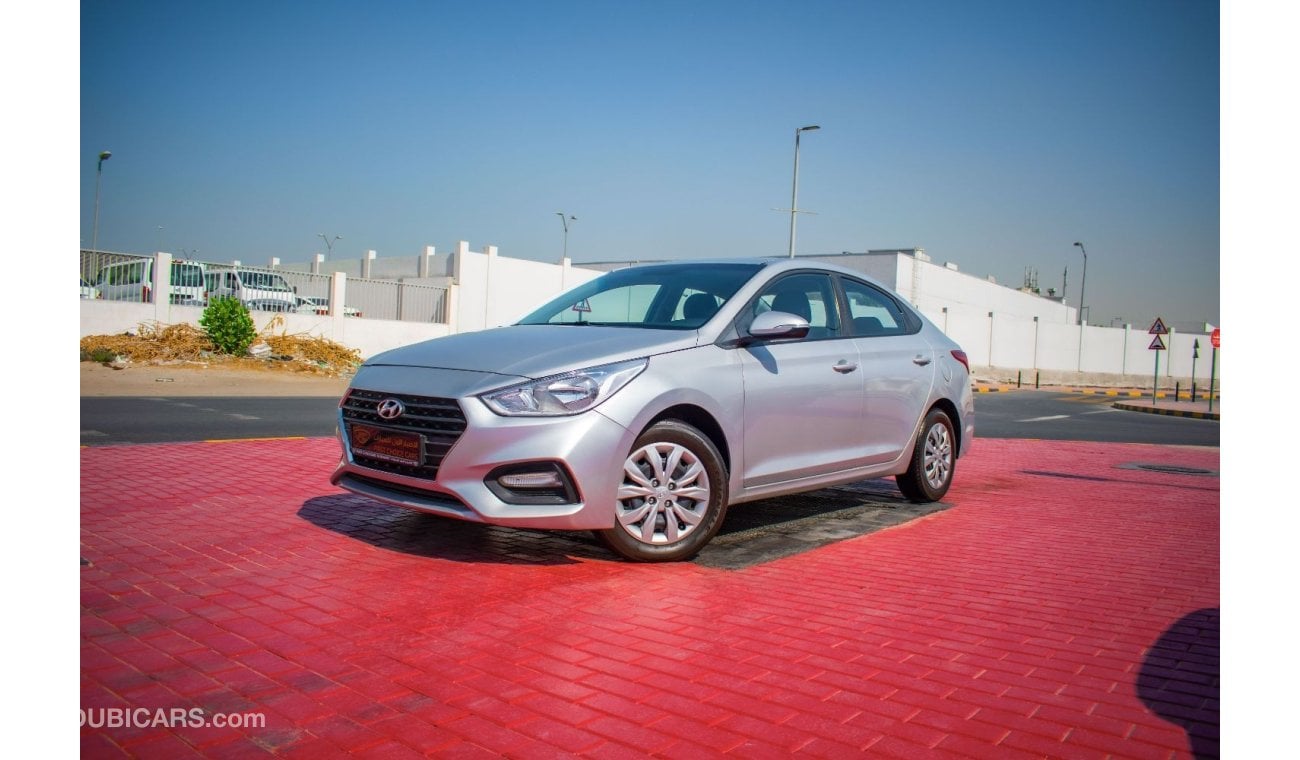 Hyundai Accent GL GL 2019 | HYUNDAI ACCENT | 1.6L V4 | SALOON 5-SEATER | GCC | FULL-SERVICE HISTORY FROM AUTHORIZED