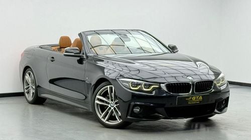 بي أم دبليو 430i M Sport 2.0L 2018 BMW 430i M-Sport Convertible, Warranty, Full Service History, Fully Loaded, GCC