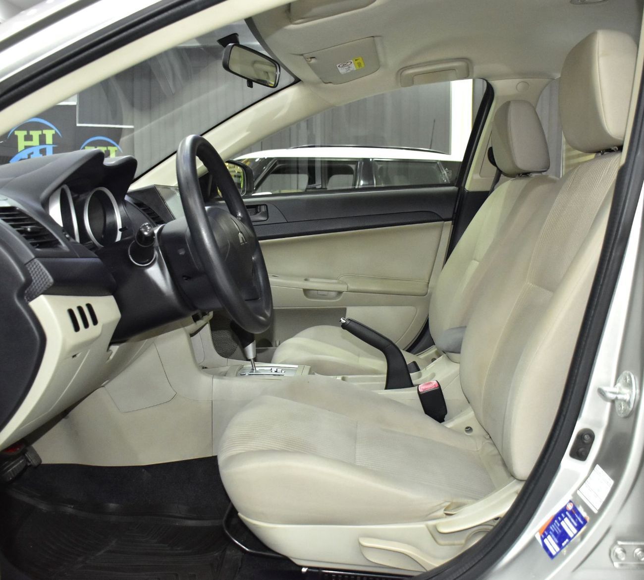 Mitsubishi Lancer EX EXCELLENT DEAL for our Mitsubishi Lancer EX ( 2015 Model ) in Beige / Silver Color GCC Specs