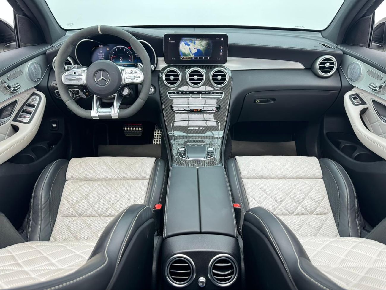 Mercedes-Benz GLC 63 S AMG 2020 Mercedes-Benz GLC 63S AMG Coupe 4MATIC+, AMG Double Night, 1 Year Unlimited Km Warranty, Full S