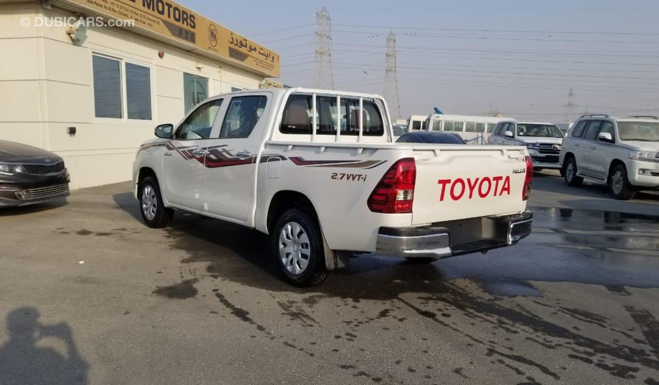 تويوتا هيلوكس 2.7L 4X2 PETROL, M/T, 2020