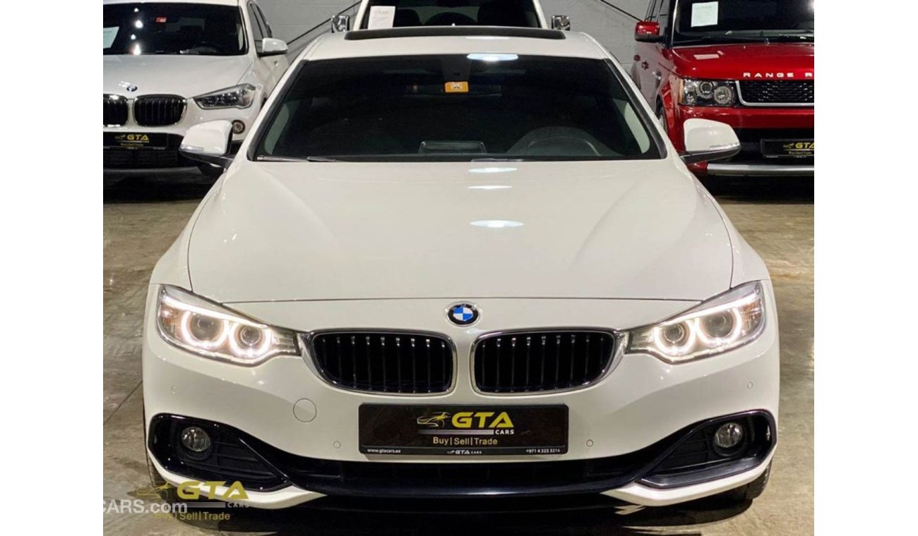 BMW 420i 2016 BMW 420i Sport Gran Coupe, BMW Warranty + Service Contract, Full Service History, GCC