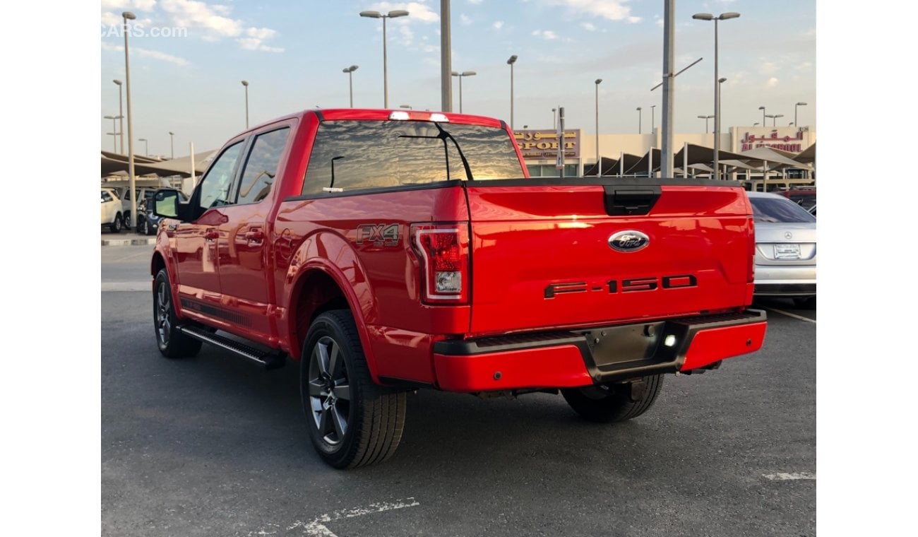 فورد F 150 موديل 2017 حاله ممتازه من الداخل والخارج مثبت سرعه وتحكم كهربي كامل ونظام صوت ممتاز وكاميرا خلفيه وم