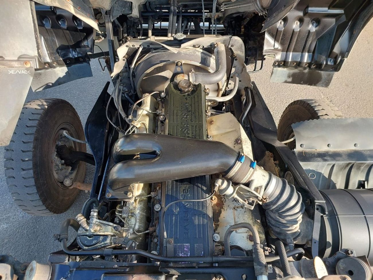 ميتسوبيشي فايتر MITSUBISHI FIGHTER 6D17 TRUCK RHD 1995 MODEL 8.2 L DIESEL MANUAL(PM21127)