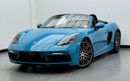 Porsche 718 Boxster GTS 2.5L 2019 Porsche 718 Boxster GTS, Porsche Service history, 1 Year Warranty, GCC