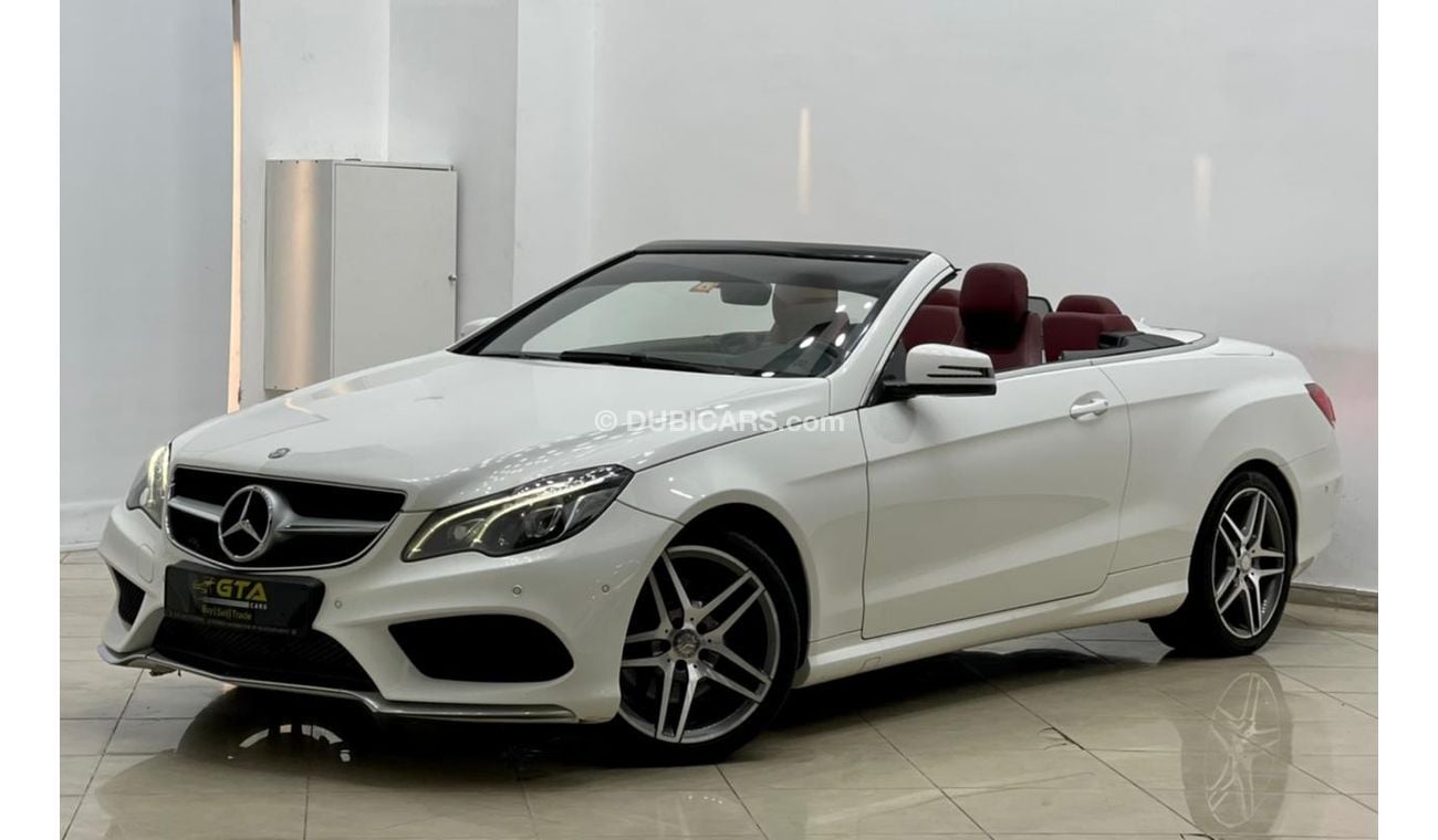 Mercedes-Benz E 250 2016 Mercedes Benz E250 Convertible, One year Warranty, GCC