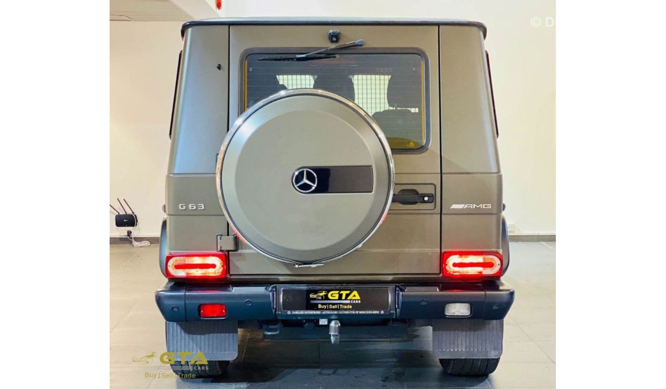 مرسيدس بنز G 63 AMG 2015 Mercedes G-63 35th Edition, Warranty, Full Service History, GCC