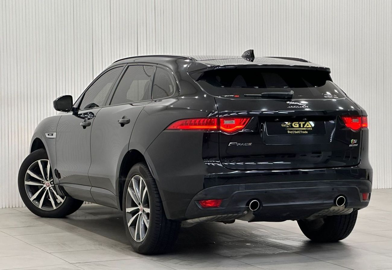 Jaguar F Pace 2017 Jaguar F-Pace S, Warranty, Full Jaguar Service History, Low Kms, GCC Specs