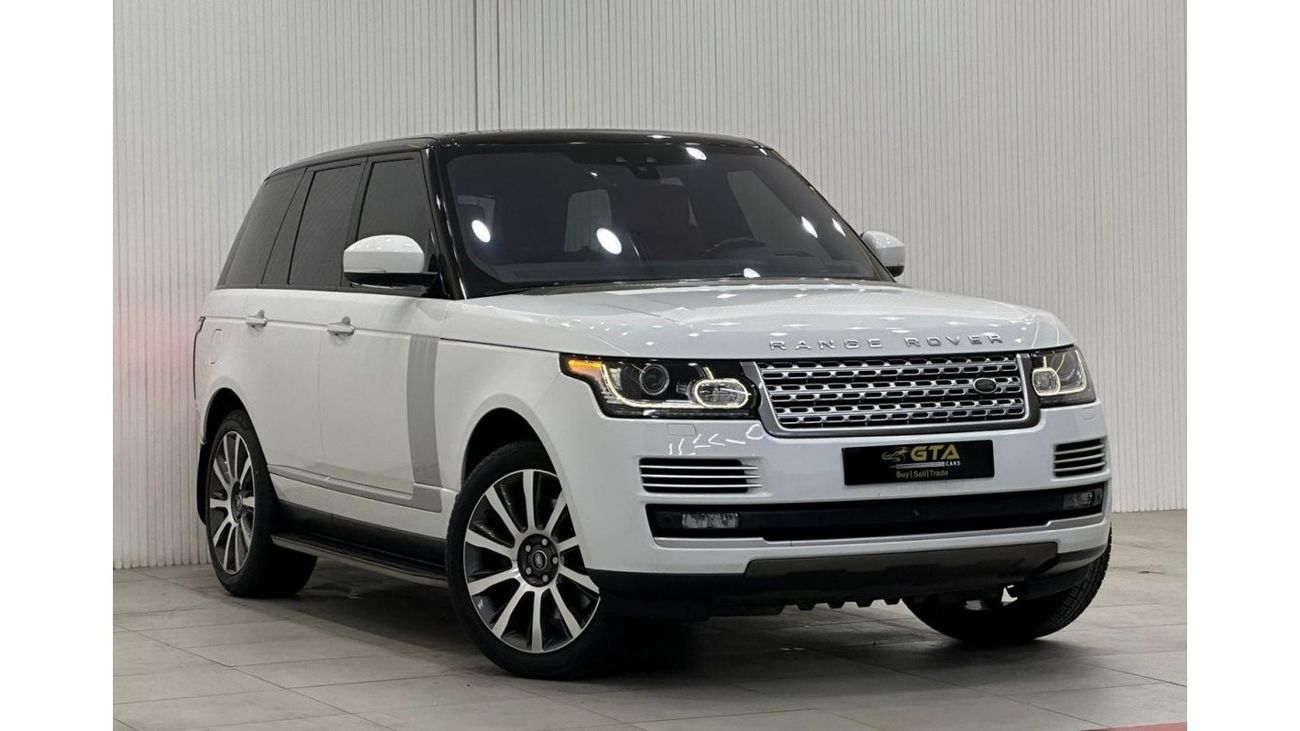 Land Rover Range Rover 2017 Range Rover Vogue SE Supercharged V8, Warranty, Full Service History, Full Options, GCC
