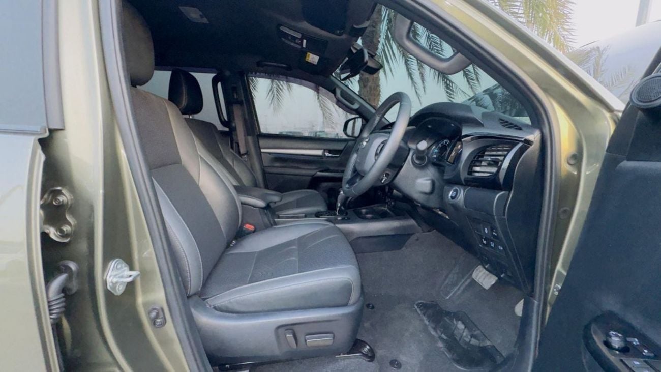 Toyota Hilux 2024 GR SPORTS | OLIVE GREEN | 2.8L DIESEL | RHD | 2023 | 360 VIEW CAMERA