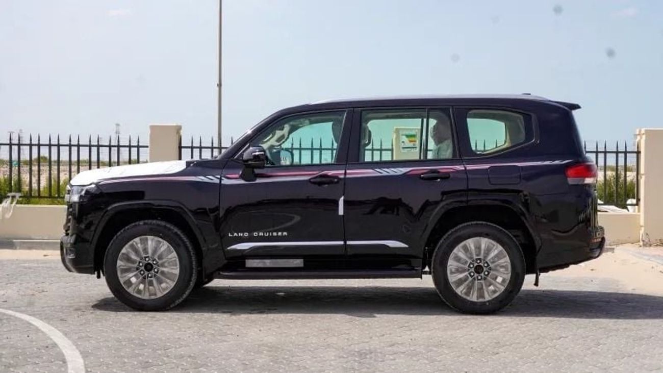 تويوتا لاند كروزر 2026 Toyota Land Cruiser GXR 3.5L AT Petrol (Black-Beige)