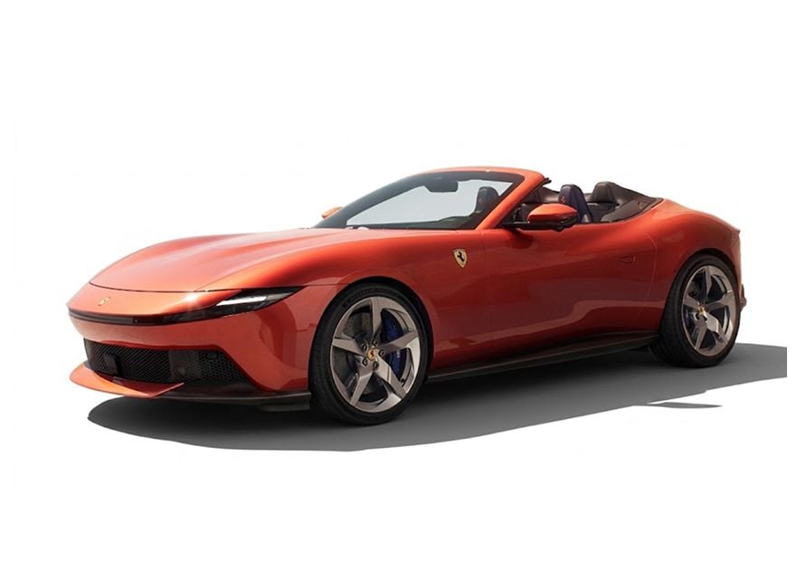 Ferrari Amalfi Spider cover - Front Left Angled
