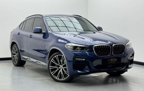 BMW X4 xDrive 30i M Sport 2.0L 2018 BMW X4 xDrive30i M-Sport, BMW Service History, 1 Year Warranty, GCC