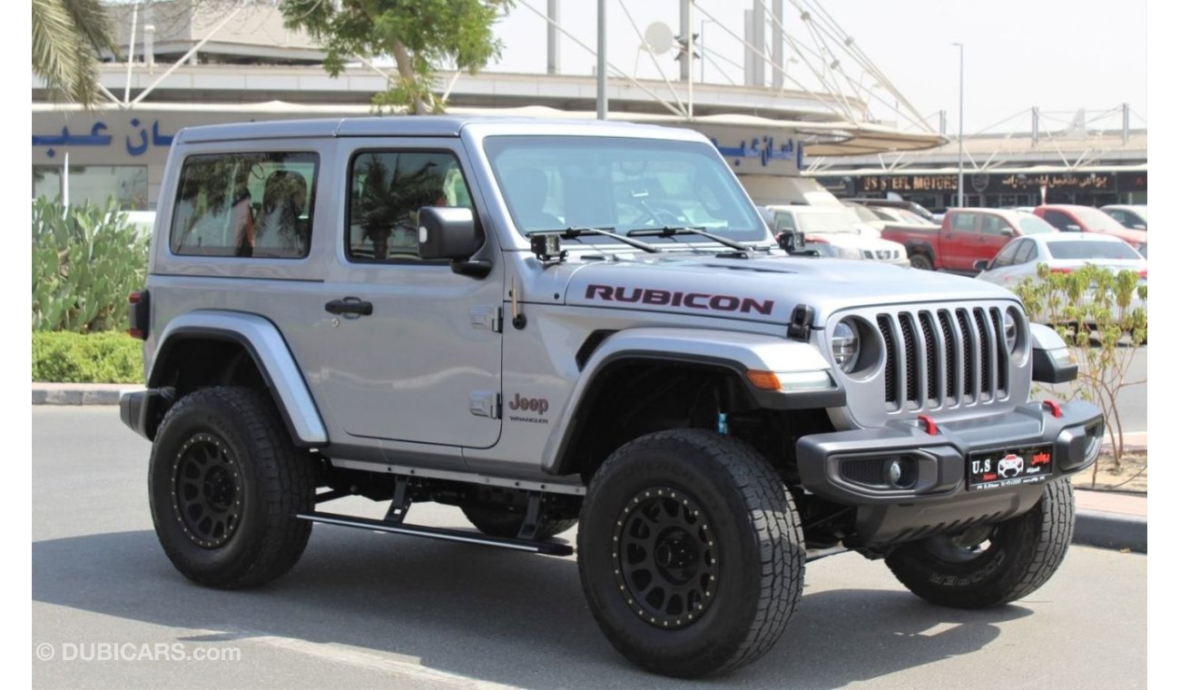 Jeep Wrangler Rubicon 2018 GCC SINGLE OWNER WITH AGENCY WARRANTY IN MINT CONDITION