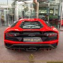 Lamborghini Aventador 2018 LAMBORGHINI AVENTADOR S ( 1 OF 1 ) GCC DONE ONLY 28,000KM