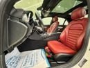 Mercedes-Benz C 200 AMG MERCEDES C200 || GCC || TOP OPTIONS || RED INTERIOR || FREE ACCIDENTS || PANORAMIC