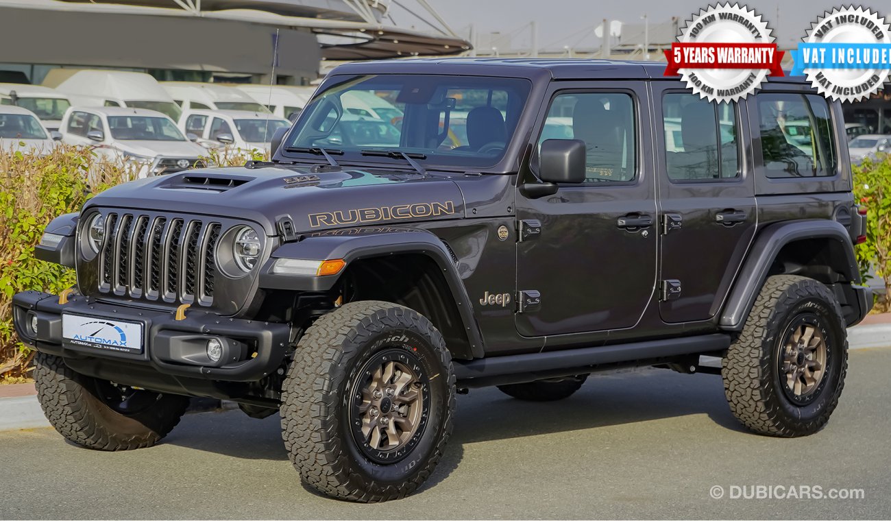 Jeep Wrangler Unlimited Rubicon , 392 , V8 6.4L , GCC , 2021 , 0Km , W/5 Years or 100K Km WNTY @Official Dealer