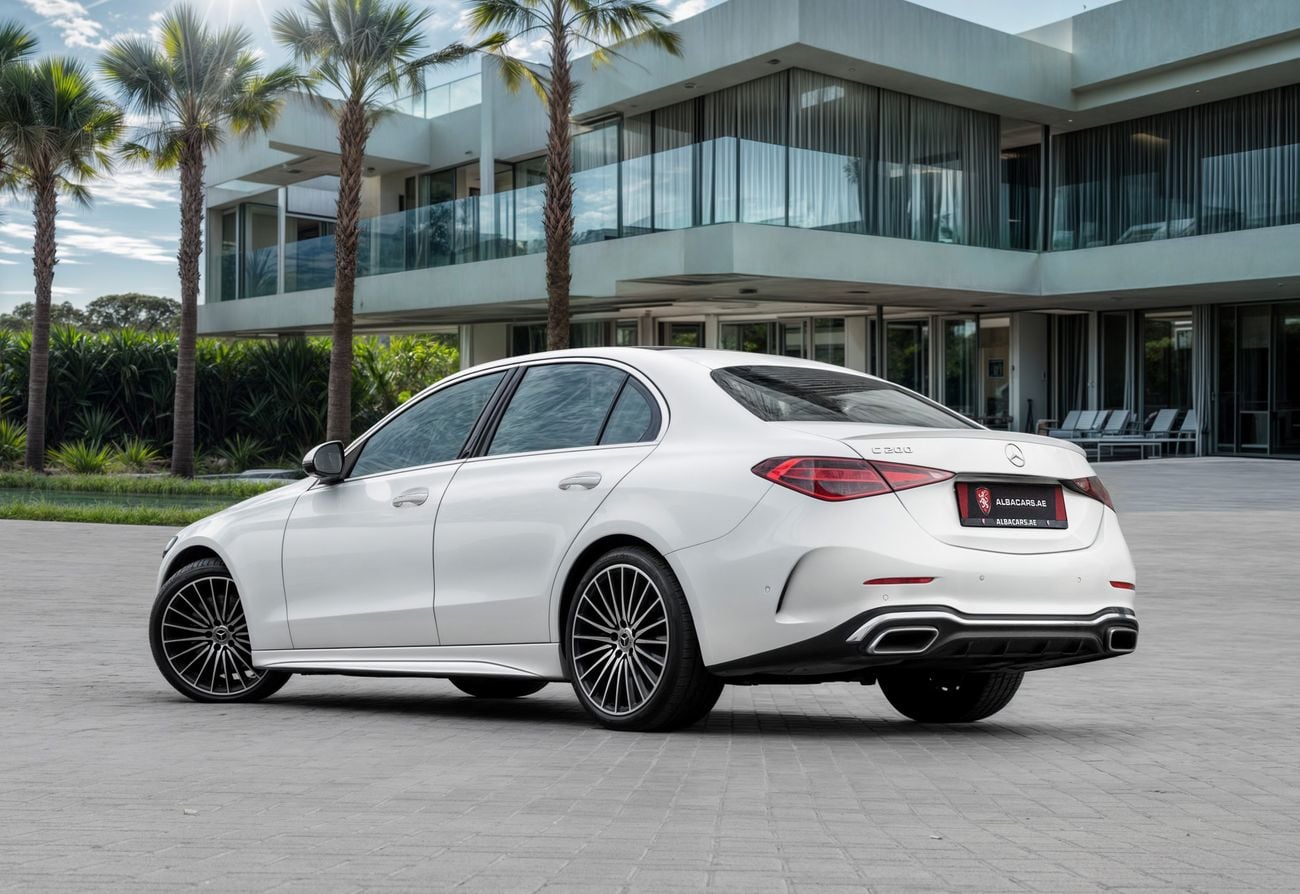 مرسيدس بنز C 200 C200 AMG | 3,330 P.M | 0% Downpayment | 2029 WARRANTY & SERVICE