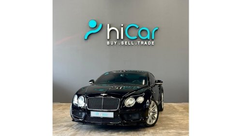 Bentley Continental GT AED 7,263pm • 0% Downpayment • GT S V8 • Low Kms!