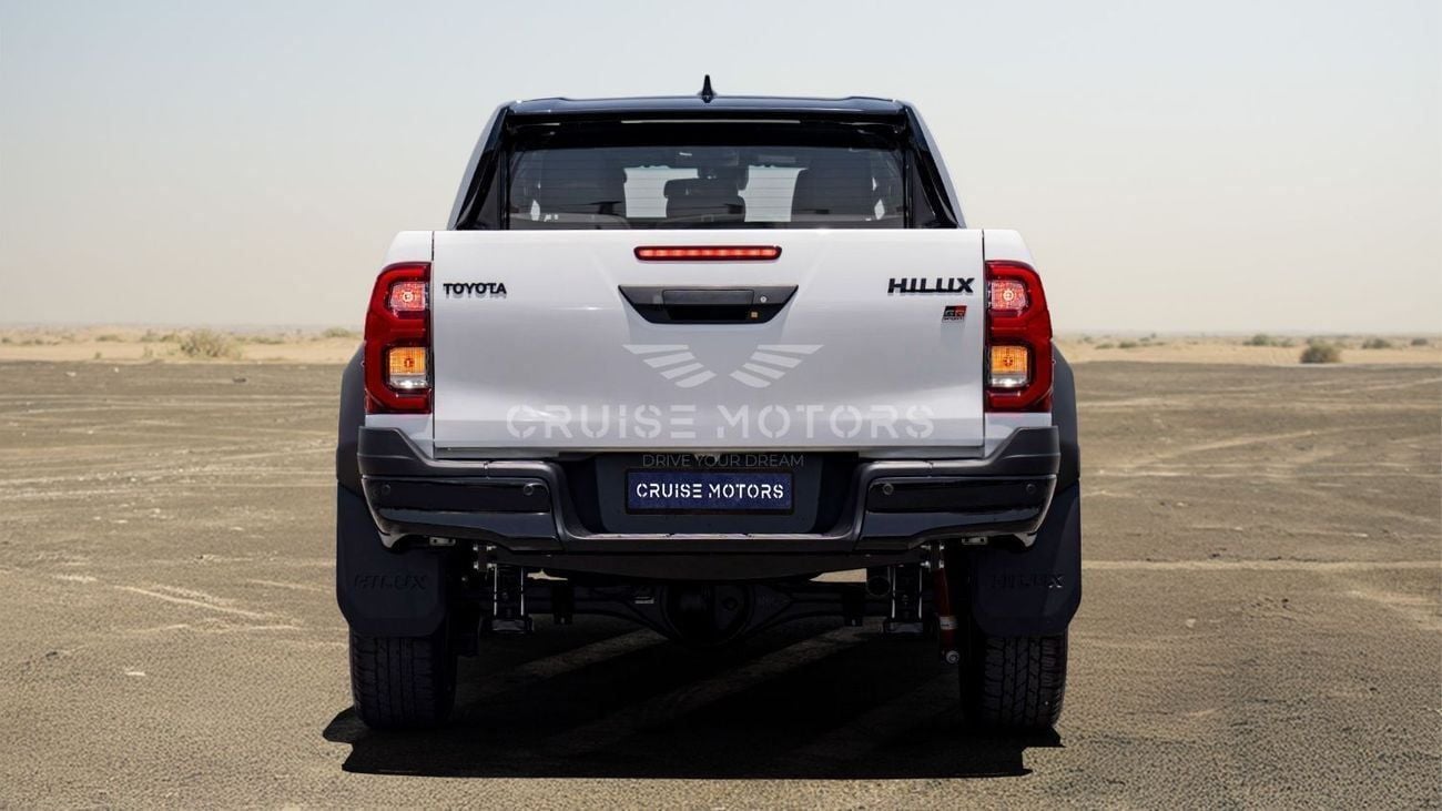 Toyota Hilux GR Sport 2.8L - Automatic . Diesel . Four Wheel Drive . 5 Seats . 4 Doors - White