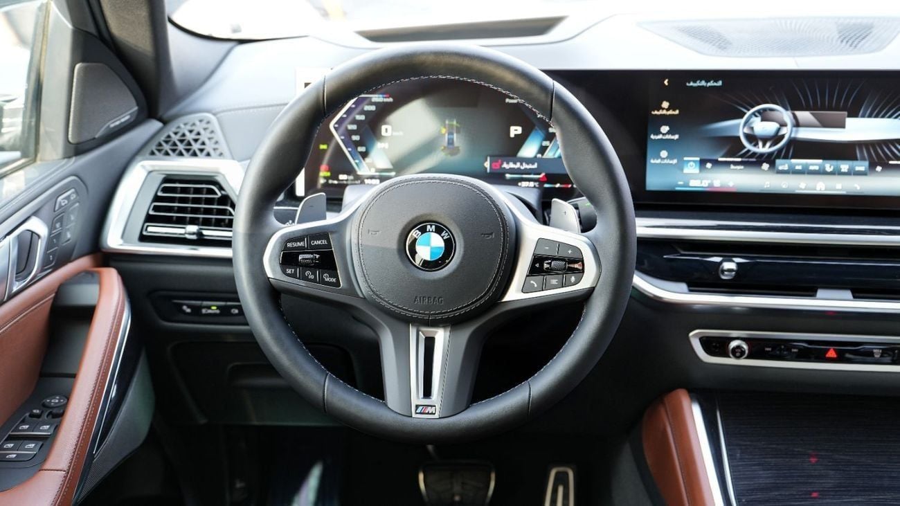 بي أم دبليو X6 M60i V8 M-Sport PRO Metallic Carbon Black 2026 MY EXPORT PRICE