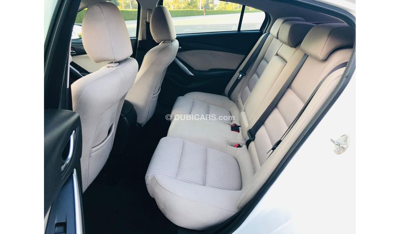 مازدا 6 موديل 2017 خليجي حاله ممتازه جدا من الداخل والخارج