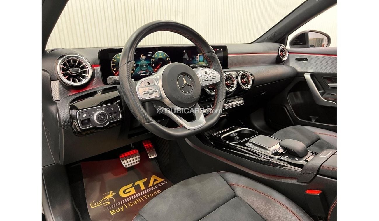 مرسيدس بنز A 35 AMG بريميوم 2021 Mercedes Benz A35 AMG 4Matic, Feb 2026 Mercedes Warranty, 2025 Mercedes Service Pack, G