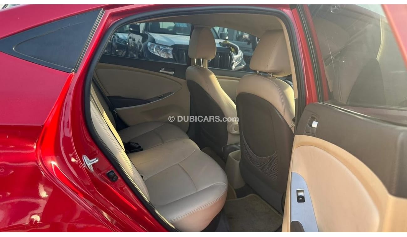 Hyundai Accent HYUNDAI ACCENT 1.6 L AT RED 2014
