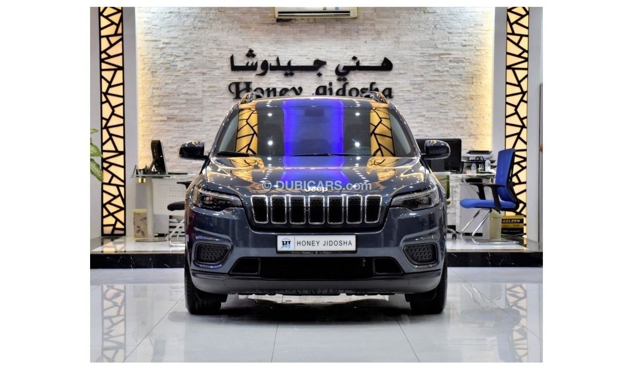 Jeep Cherokee EXCELLENT DEAL for our Jeep Cherokee SPORT ( 2020 Model ) in Pastel Blue Color GCC Specs