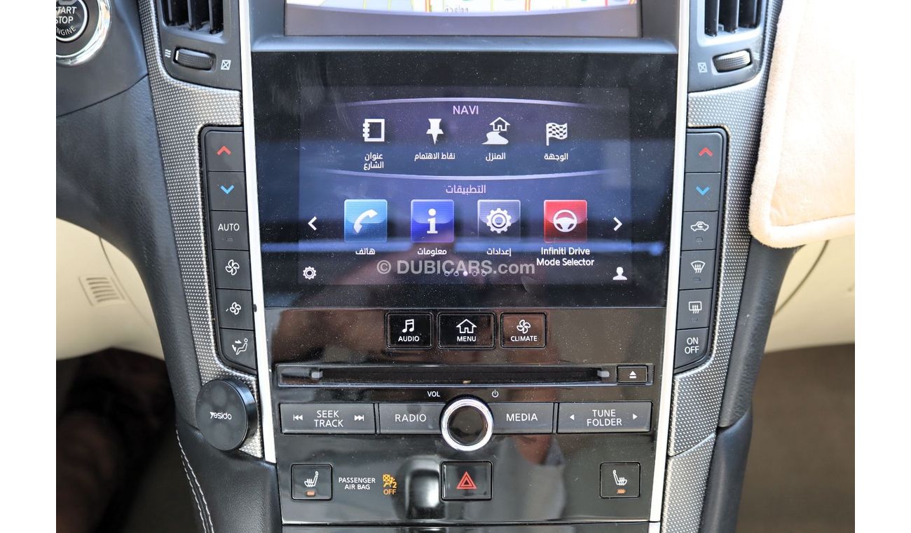 Infiniti Q50 Q50 - ACCIDENTS FREE - GCC - FULL OPTION - PERFECT CONDITION INSIDE OUT - ENGINE 2000 CC TWIN TURBO