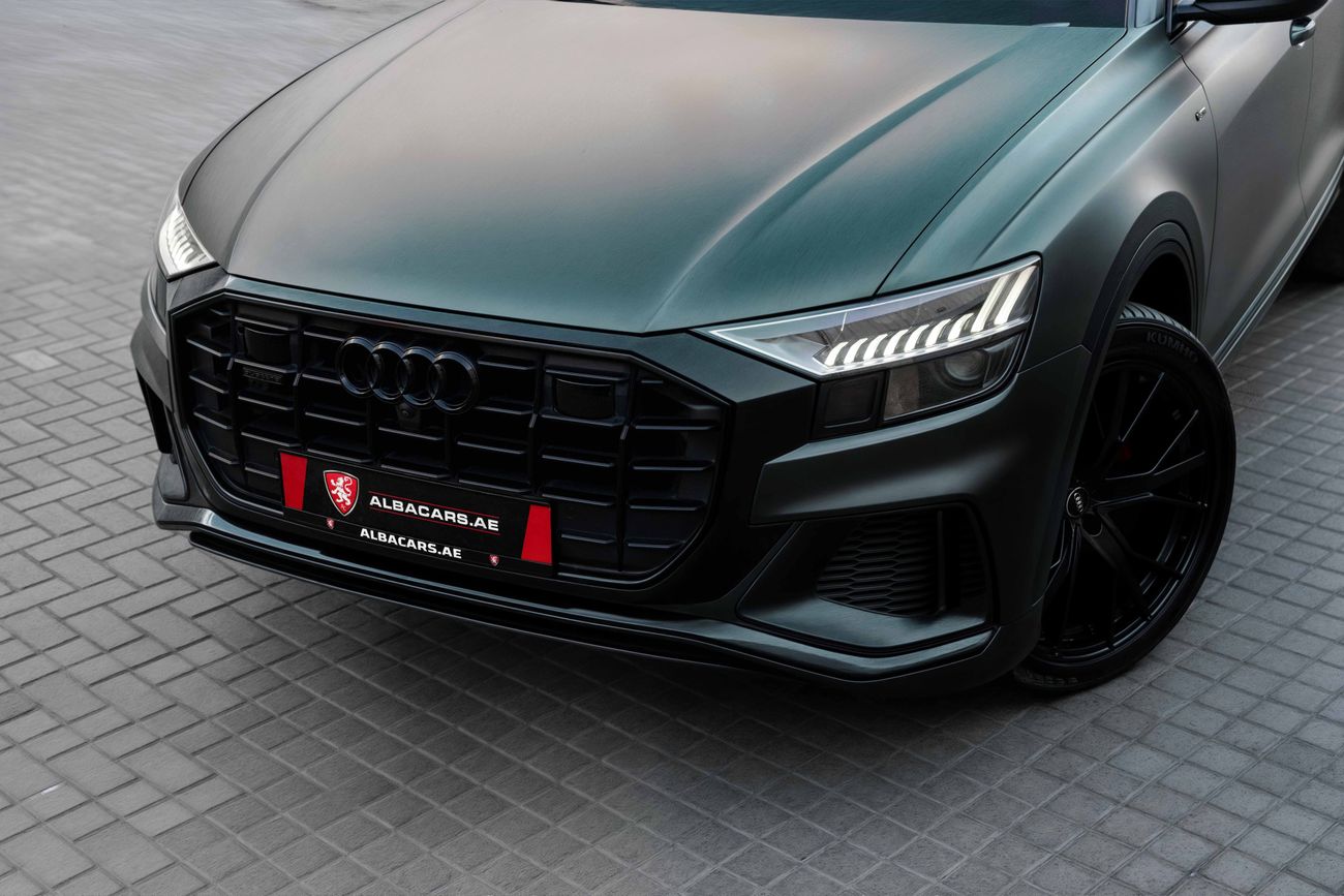 أودي Q8 Q8 55TFSI Quattro | 3,134 P.M | 0% Downpayment | Impeccable Condition!