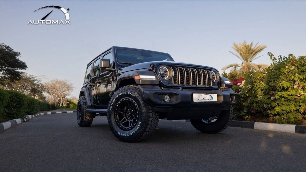 Jeep Wrangler Unlimited Sport S I4 2.0T 2025 GCC 0Km With 3 Years Or 100,000Km Warranty