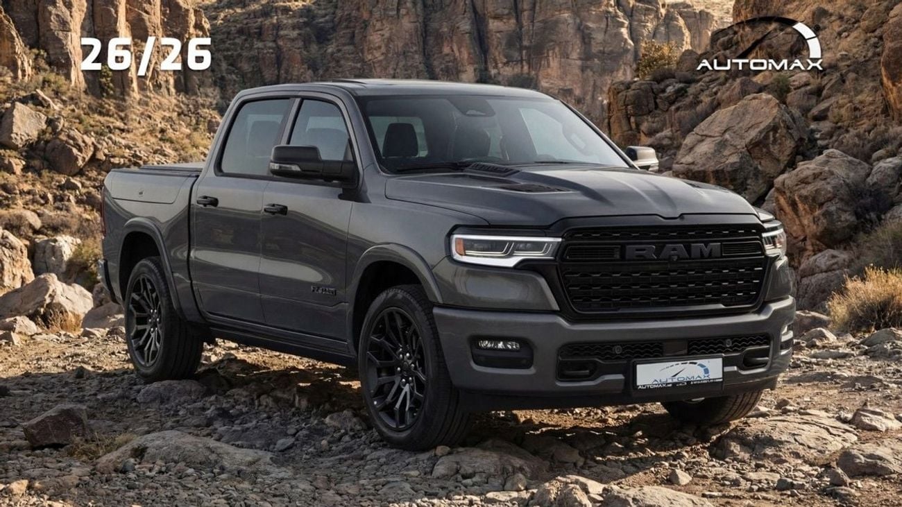 RAM 1500 (For Export , НА ЭКСПОРТ) PY 26/26 Limited Crew Cab Hurricane H.O 3.0TT GCC Без пробега