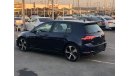 Volkswagen Golf GTI model 2014 GCC car prefect condition full option panoramic roof leather seats back camera back a