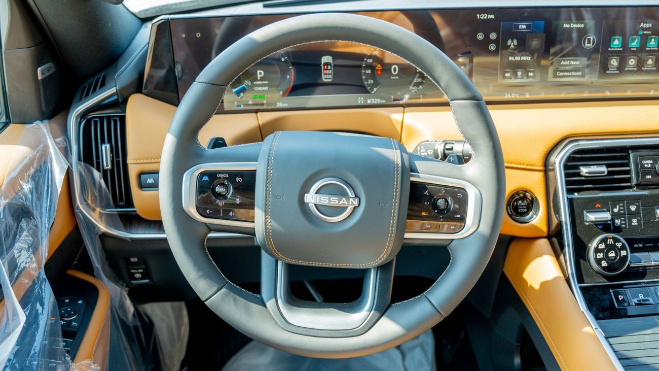 نيسان باترول 2026 Nissan Patrol SE Platinum 3.8L AT Petrol (White-Tan) (Export Only)