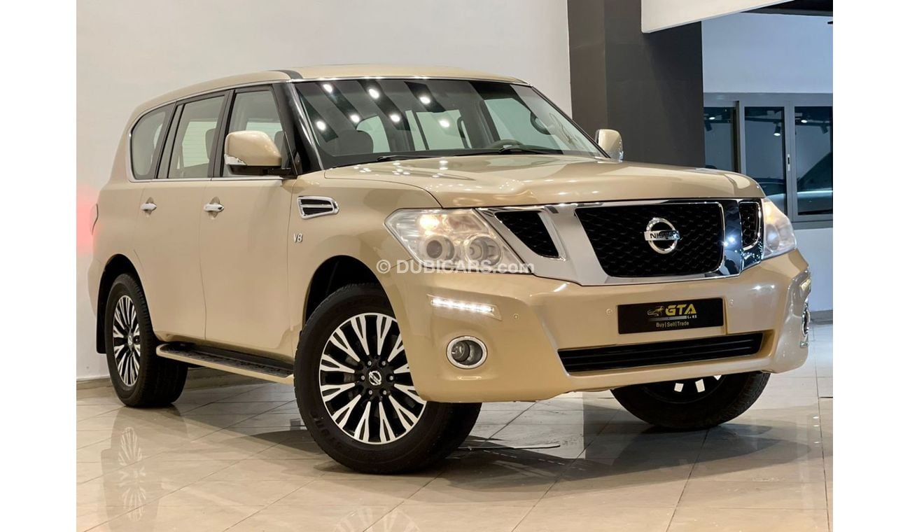 نيسان باترول 2013 Nissan Patrol Platinium, Service History, Low KMs, GCC