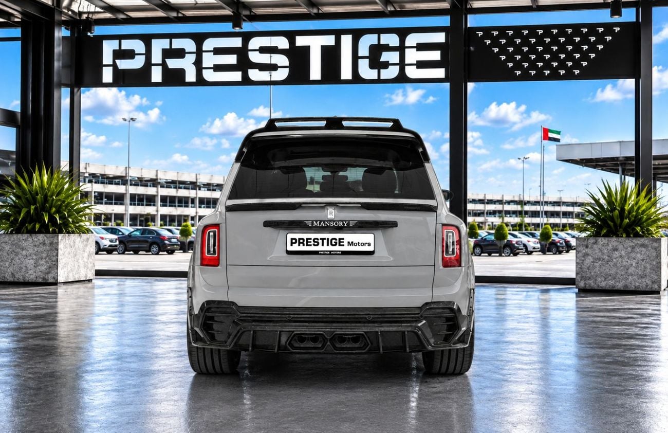 Rolls Royce Cullinan STD Modified Mansory Bodykit 2025  With full Mansory exhaust system