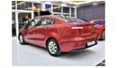 Kia Rio EXCELLENT DEAL for our KIA Rio ( 2016 Model ) in Red Color GCC Specs