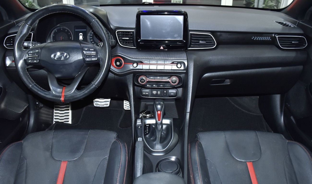 Hyundai Veloster EXCELLENT DEAL for our Hyundai Veloster 1.6L Turbo ( 2019 Model ) in Grey Color GCC Specs