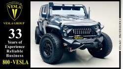 Jeep Wrangler FULLY MODIFIED + MANUAL GEAR + FULL ACCESSORY / 2017 / GCC / WARRANTY + FREE SERVICE / 2,102 DHS